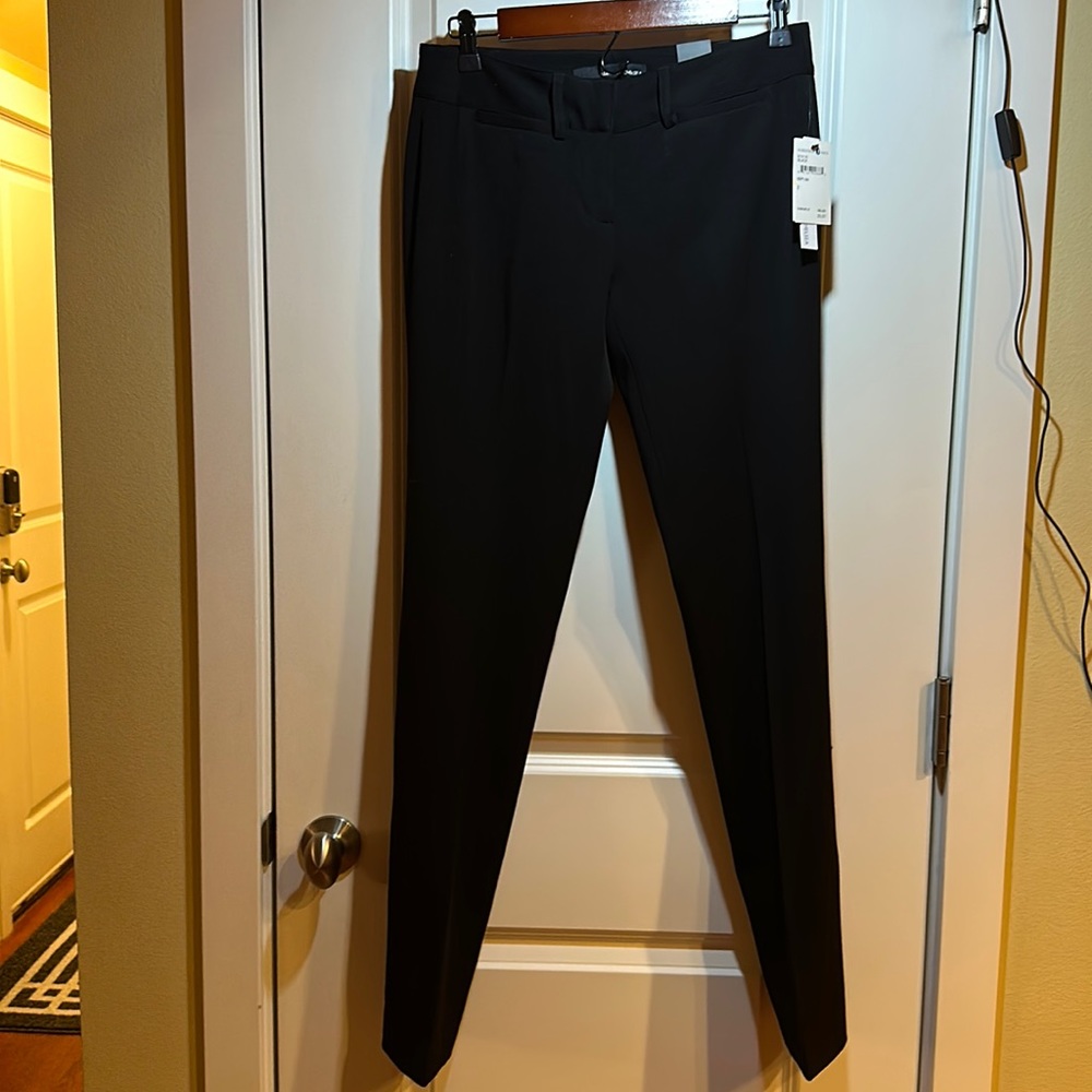 Black pants- too long  brand new